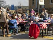 Friends of the Town of Wise Enjoying the festivities
