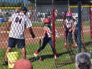 people playing softball