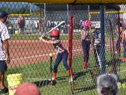 people playing softball