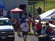 group of people at softball game