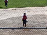 people playing softball