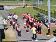 softball players
