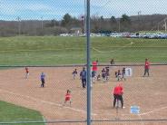 kids playing baseball