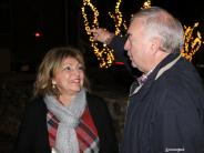 people at Christmas Tree Lighting