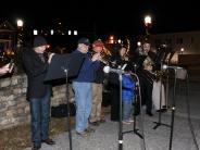 people at Christmas Tree Lighting