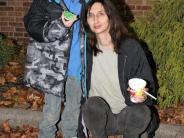 people at Christmas Tree Lighting