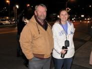 people at Christmas Tree Lighting