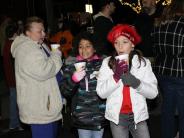 people at Christmas Tree Lighting