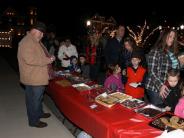 people at Christmas Tree Lighting