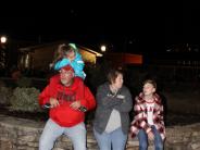 people at Christmas Tree Lighting