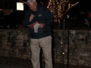 people at Christmas Tree Lighting