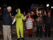 people at Christmas Tree Lighting