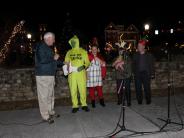 people at Christmas Tree Lighting