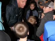 people at Christmas Tree Lighting