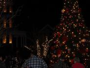 people at Christmas Tree Lighting