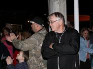 people at Christmas Tree Lighting