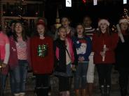 people at Christmas Tree Lighting