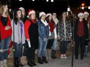 people at Christmas Tree Lighting