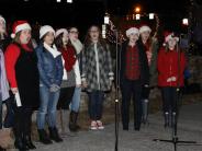 people at Christmas Tree Lighting