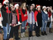people at Christmas Tree Lighting