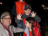 people at Christmas Tree Lighting