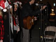 people at Christmas Tree Lighting