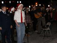people at Christmas Tree Lighting