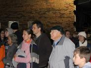 people at Christmas Tree Lighting