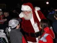 people at Christmas Tree Lighting