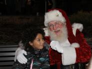 people at Christmas Tree Lighting