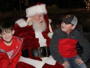 people at Christmas Tree Lighting