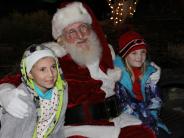 people at Christmas Tree Lighting