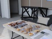 baked goods on a table