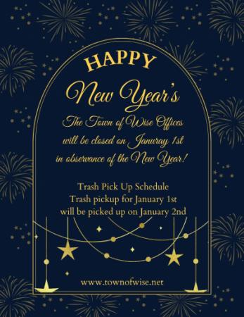New Year Schedule