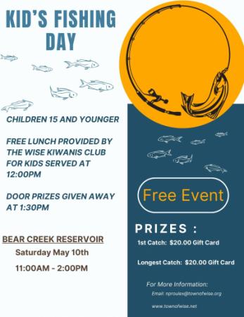 Kids Fishing Day Information 