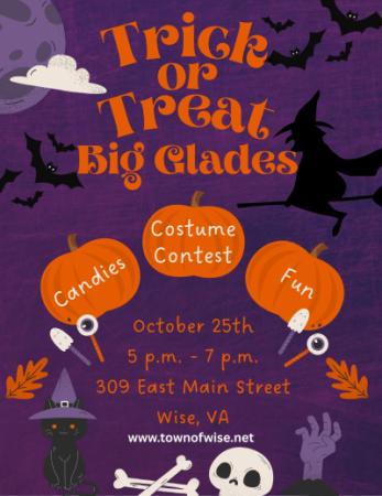 Trick or Treat At Big Glades