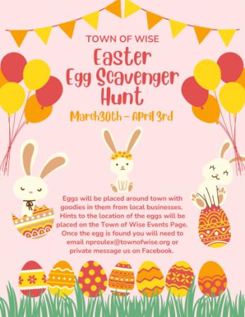 Easter Egg Scavenger Hunt