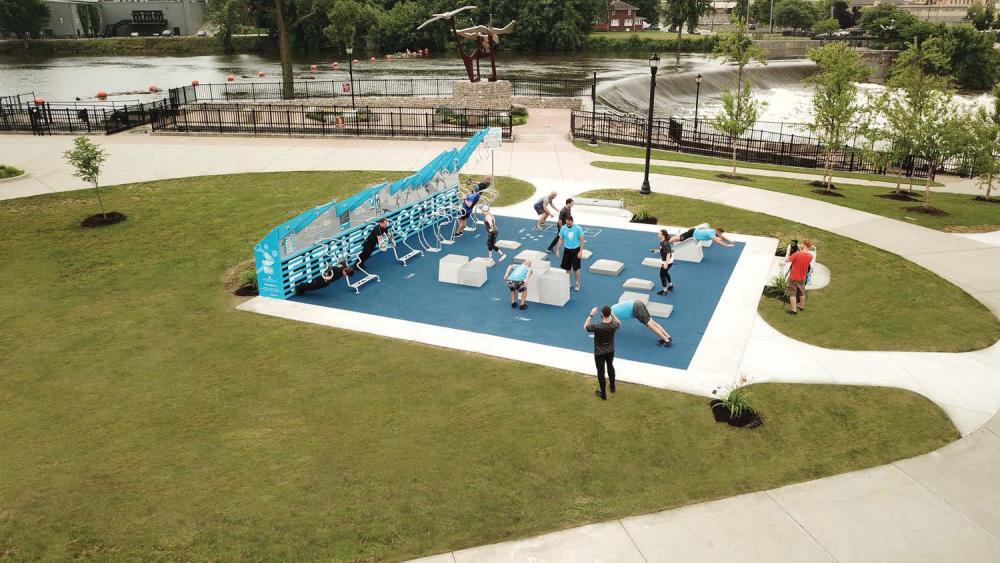 Fitness Court and Studio Wise Virginia